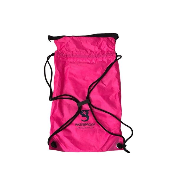 geckobrands Drawstring Waterproof Backpack Travel Dry‎ Bag Dry Sack